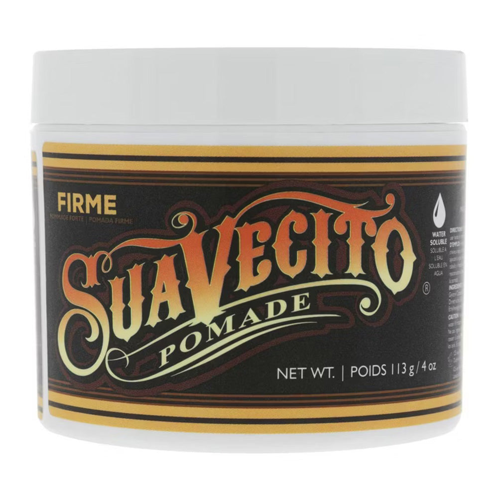 Suavecito Firme Strong Hold Pomade for Men 4Oz (113g)